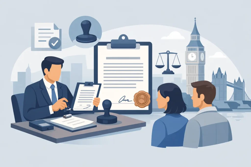 Affidavit Notary London: What to Expect