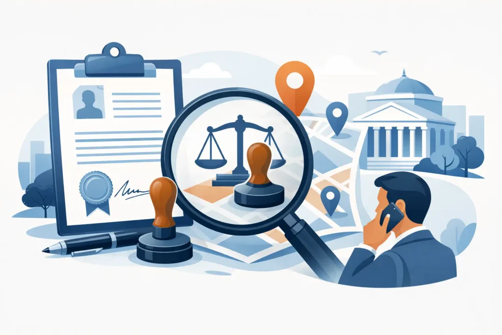 How to Find a Notary Public Near Me