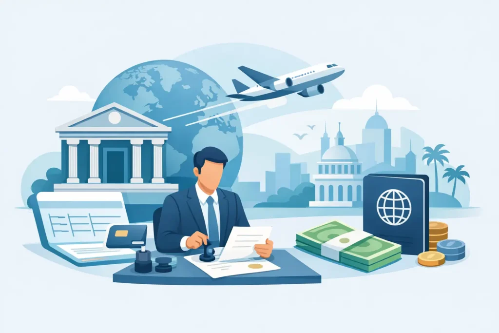 Notary for Bank Account Opening Abroad