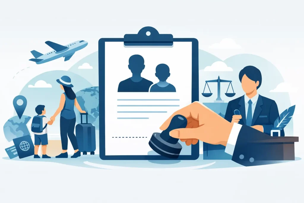 Travel Consent Letter Notarisation Explained