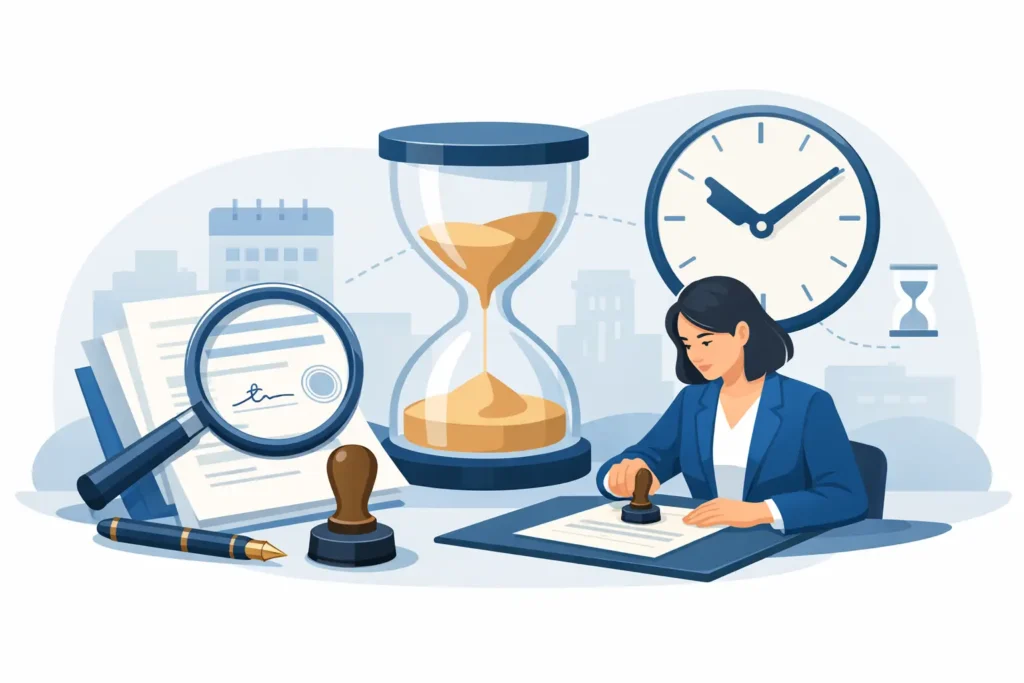 How Long Does Notarisation Take?