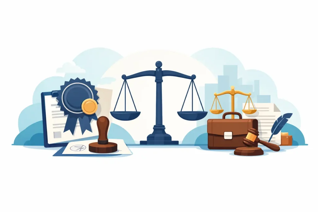 Notary vs Solicitor Certification Explained