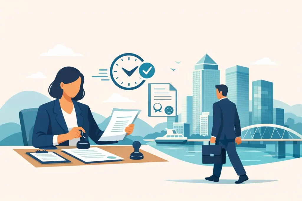 Same-Day Notary Canary Wharf: What to Expect