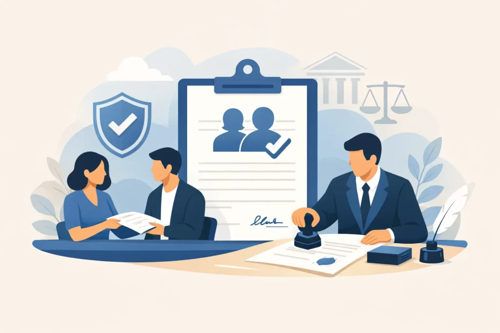 How to Notarise a Consent Letter Properly