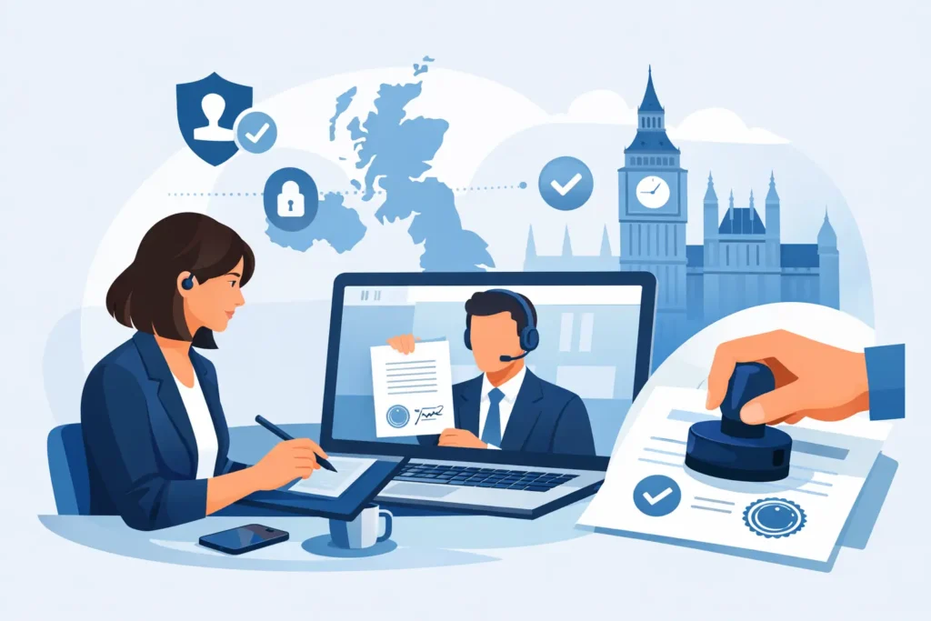 Review Remote Notary Services UK With Confidence