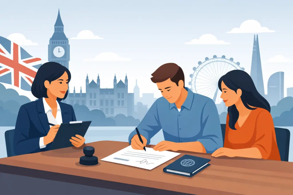 Witnessing Signature for Foreign Forms in London