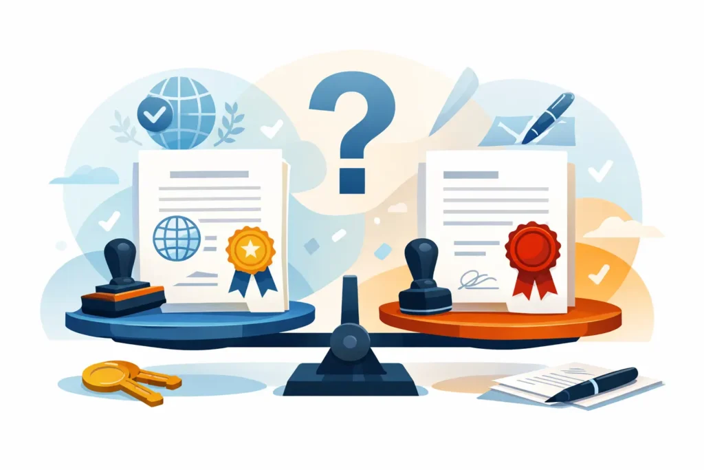 Apostille or Notarisation First? Get It Right