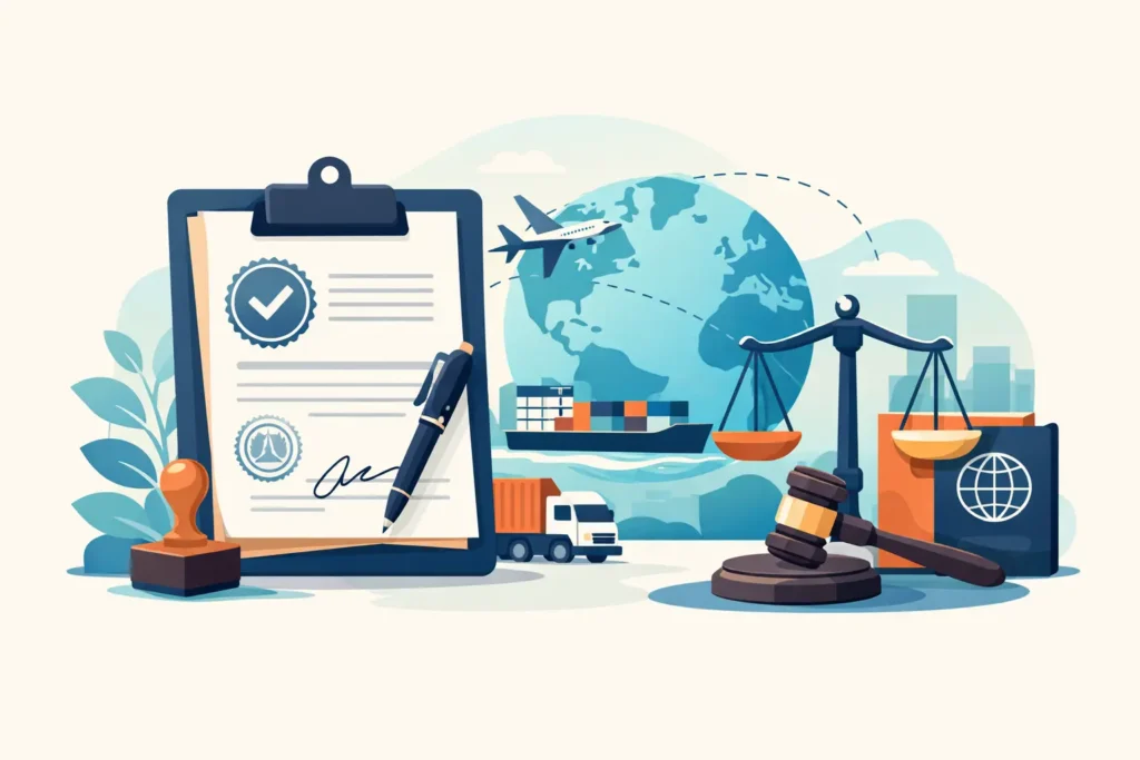Legalise Business Papers for Export Properly