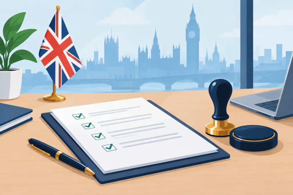Corporate Notarisation Checklist for UK Companies