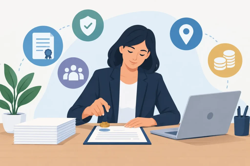 What Notary Fees Cover and Why They Vary