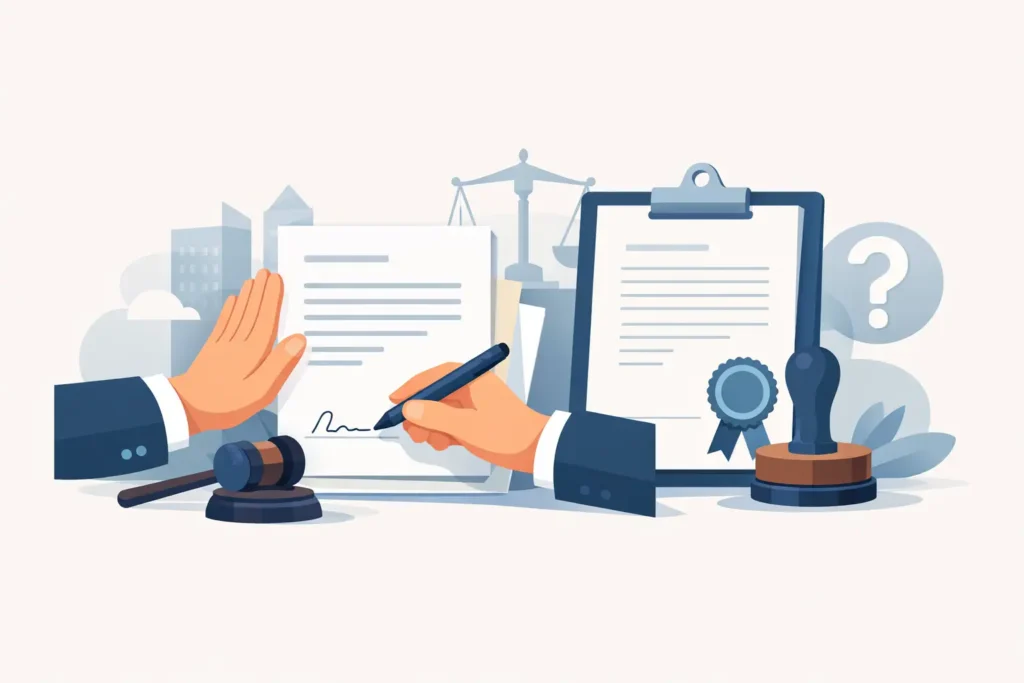 When Should You Notarise Company Contracts?